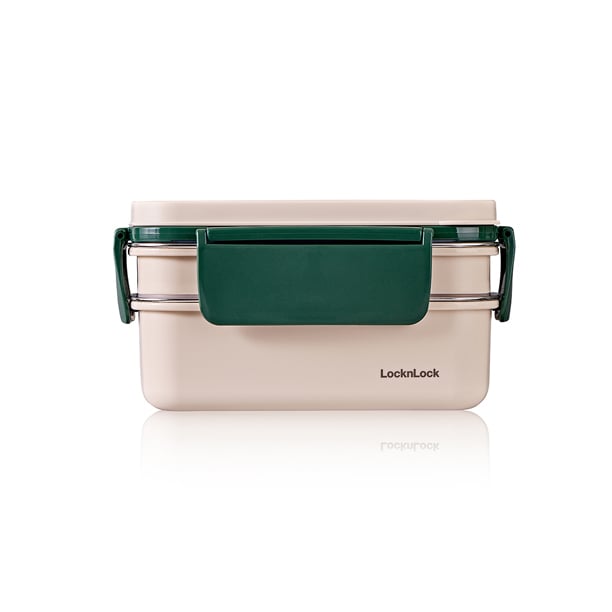 Hộp Cơm Inox 2 Tầng Chia Ngăn LocknLock 1.6L , Thép Không Gỉ - LCB500, , large image number 10